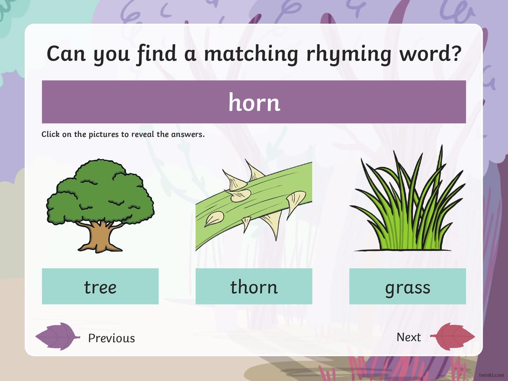 Can you find a matching rhyming word ppt download